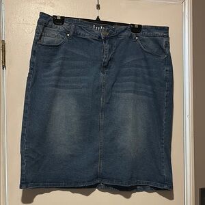Denim Blue Skirt